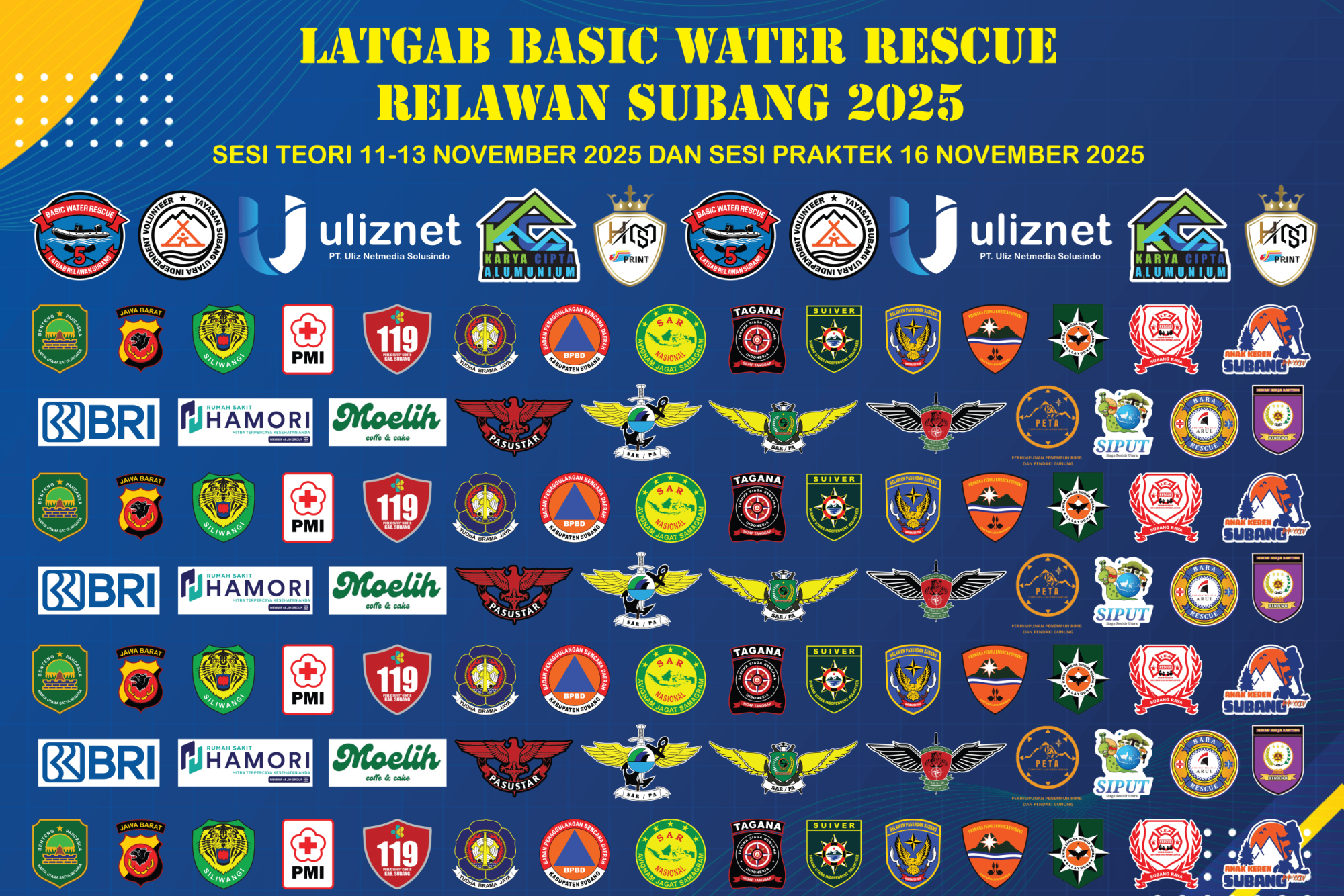 Read more about the article Laporan Kegiatan Latgab Basic Water Rescue Relawan Subang Ke-5 Tahun 2025